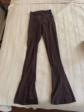High-Rise ribbed Flared Women’s Pants - Dark Brown lululemon